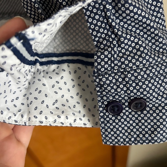 Men’s navy dress shirt - Picture 4 of 9